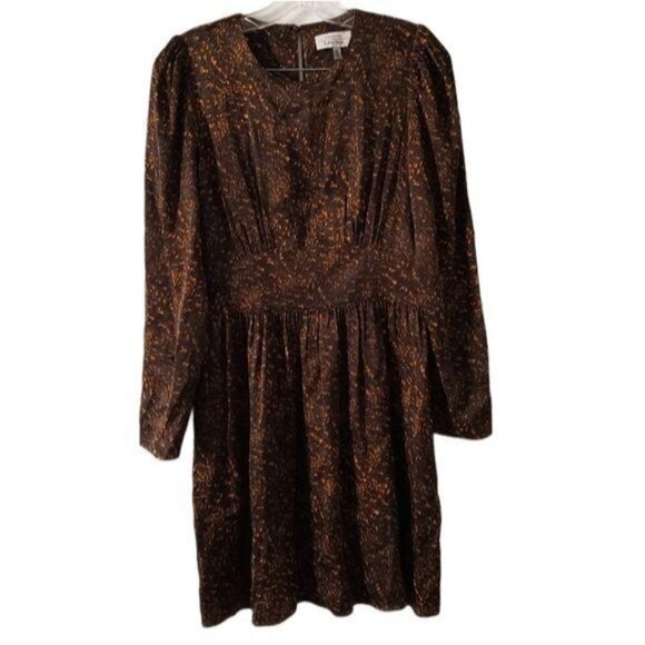 & Other Stories Black Printed Mini Dress - Picture 1 of 9